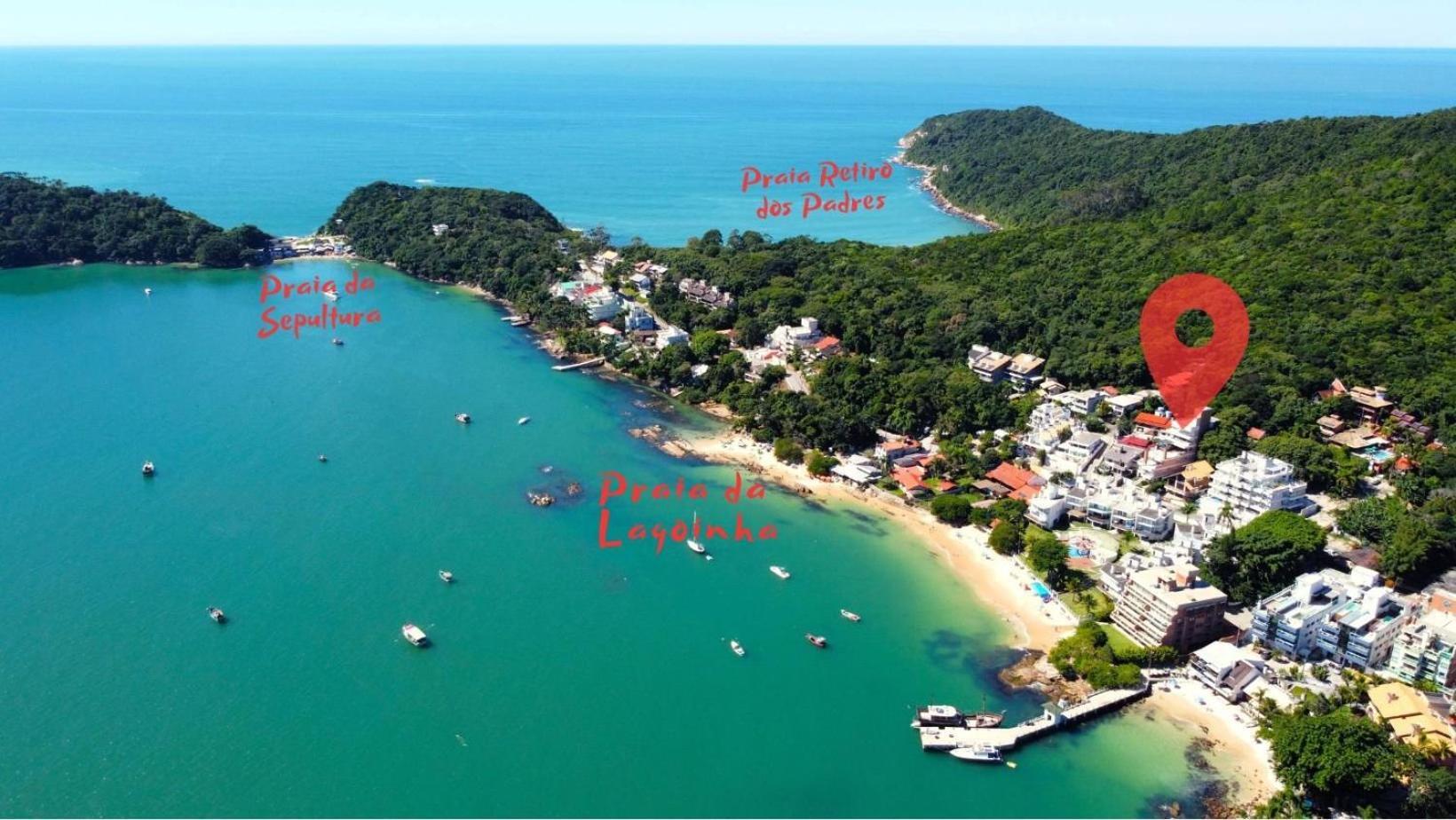 1079 - Apartamento Com Vista Para O Mar Em Bombinhas Ngoại thất bức ảnh