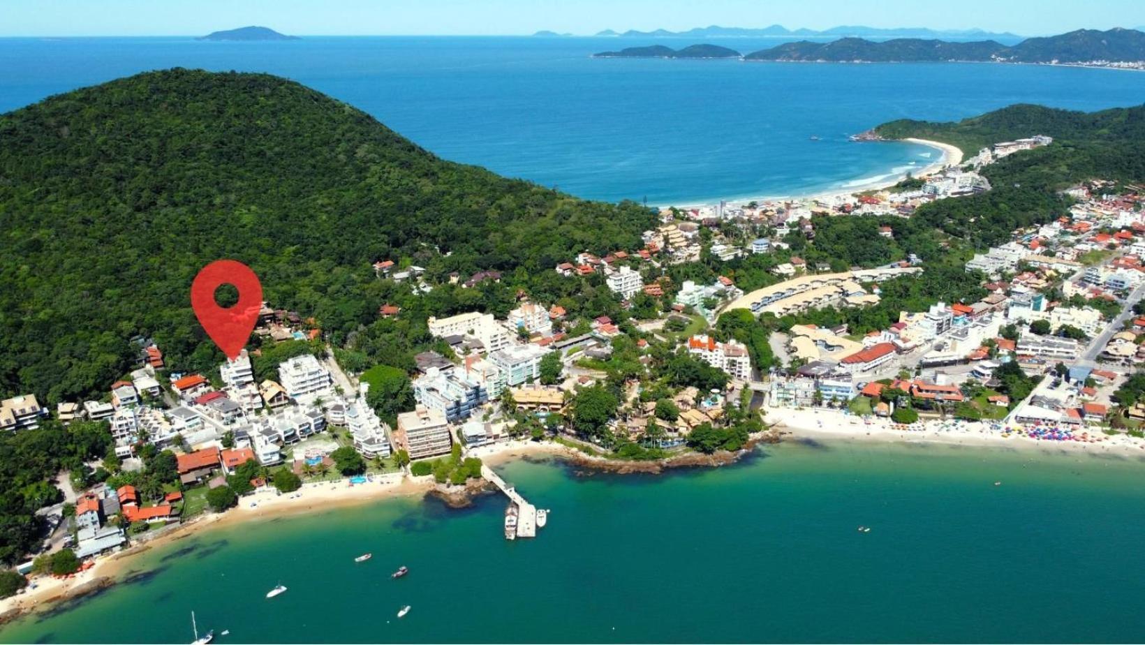 1079 - Apartamento Com Vista Para O Mar Em Bombinhas Ngoại thất bức ảnh